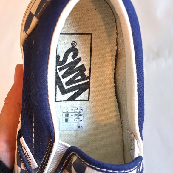 Vans Classic Slip On Checkerboard Shoes Womens 7 Mens 5.5 - Picture 7 of 8